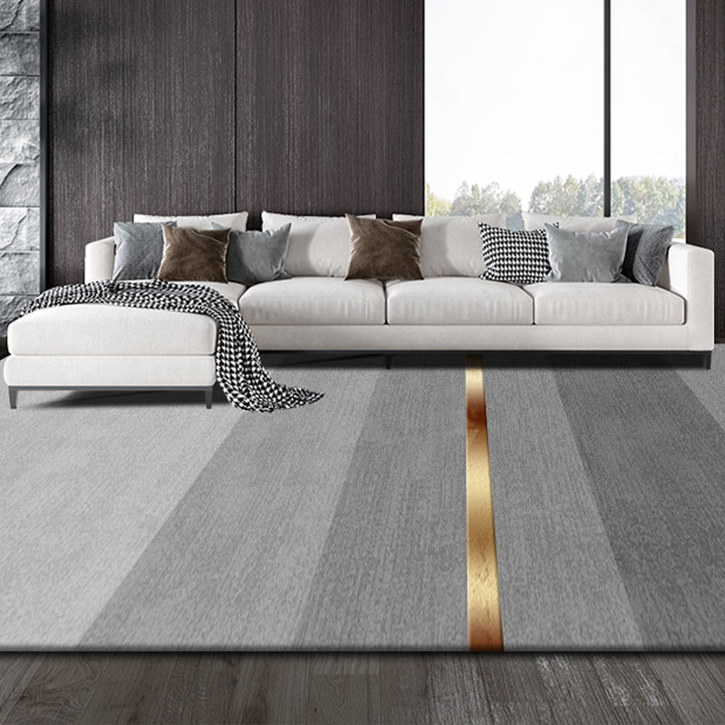 Lisslune | Postmodernism Abstract Area Rug Multi-Color Synthetic Rug Anti-Slip Washable Stain-Resistant Rug for Large Room