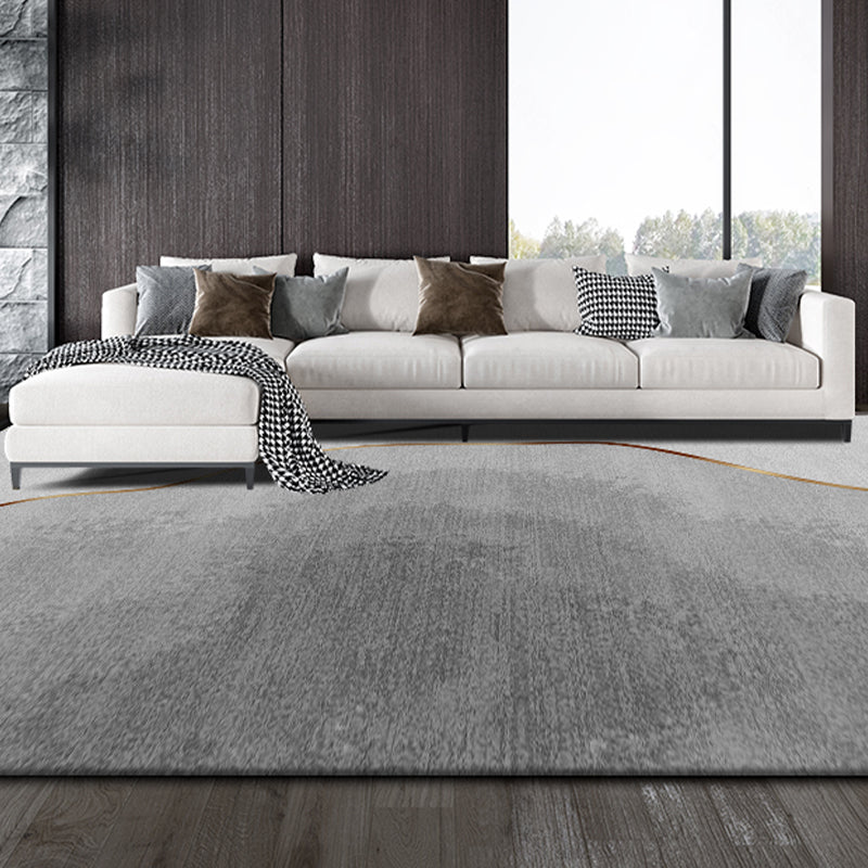 Lisslune | Postmodernism Abstract Area Rug Multi-Color Synthetic Rug Anti-Slip Washable Stain-Resistant Rug for Large Room