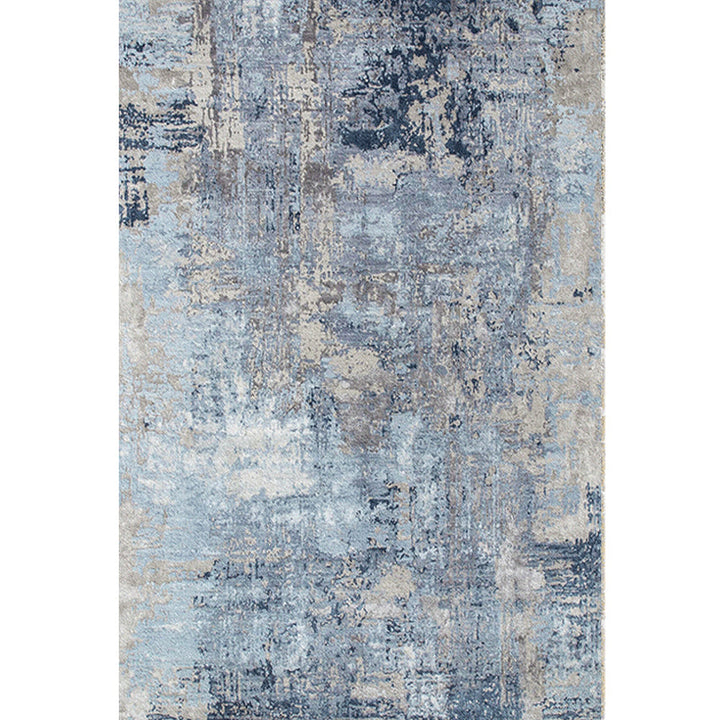 Lisslune | Cyberpunk Home Rug Multicolor Distressed Look Rug Polypropylene Non-Slip Stain Resistant Washable Area Rug
