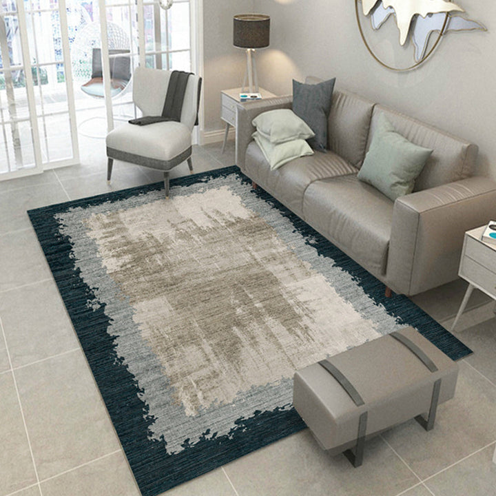 Lisslune | Restoration Industrial Carpet Multicolor Discoloration Appearance Carpet Non-slip Pet-friendly Stain-resistant Carpet for Drawing Room