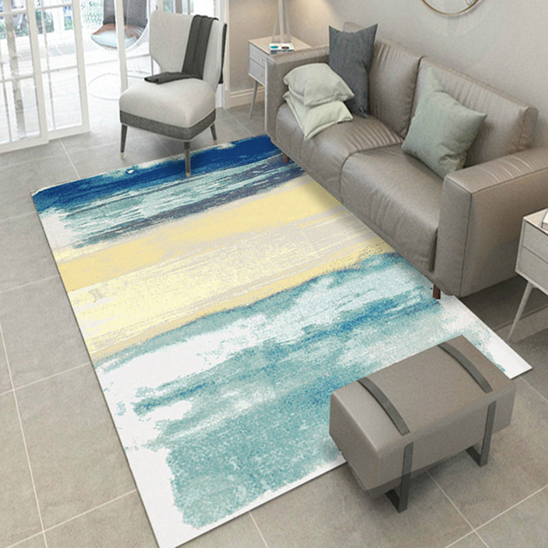 Lisslune | Restoration Industrial Carpet Multicolor Discoloration Appearance Carpet Non-slip Pet-friendly Stain-resistant Carpet for Drawing Room