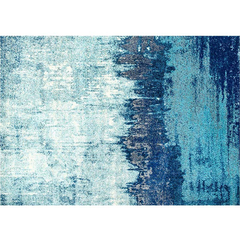 Lisslune | Industrial Style Living Rug Multicolored Expressionism Rug Synthetic Non-slip Pet-friendly Machine washable Rug