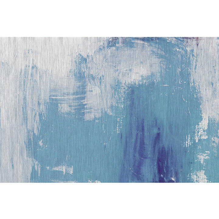 Lisslune | Cyberpunk Rusty Look Area Rug Multi Color Polypropylene Rug Stain Resistant Non-Slip Washable Area Carpet for Guest Room