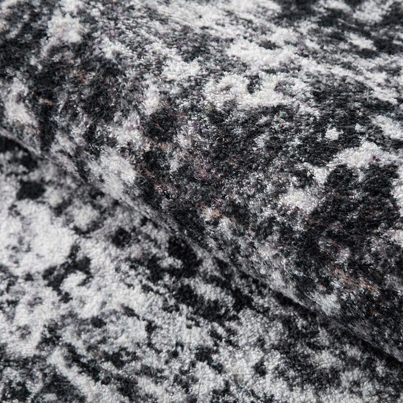 Lisslune | Simple Multicolor Solid Area Rug Polyester Industrial Area Carpet Washable Non-slip Stain Resistant Rug for Large Room
