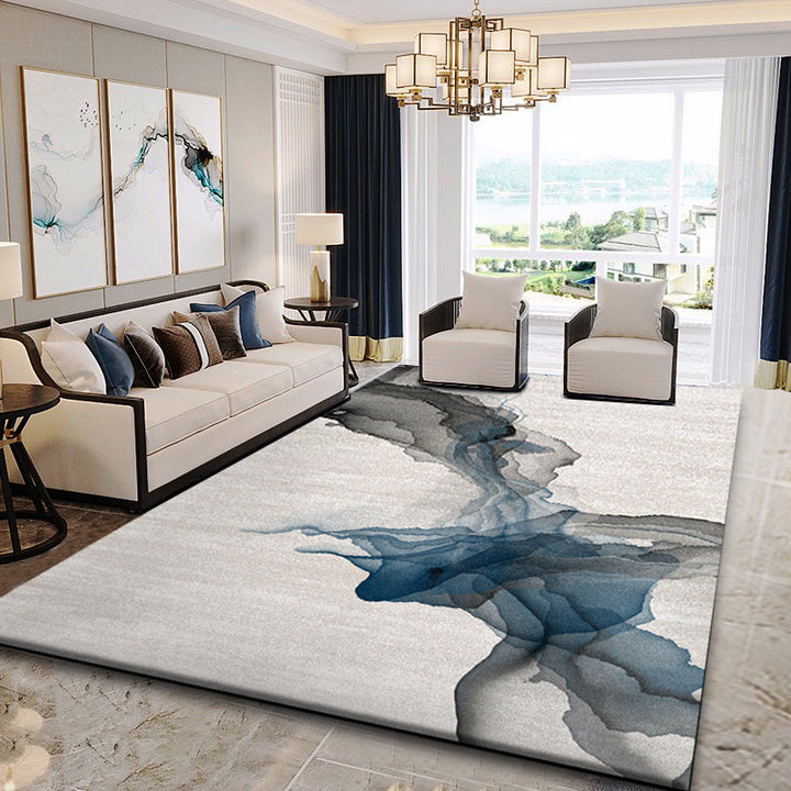 Lisslune | Industrial Solid Carpet Multi Color Synthetic Pet Friendly Anti-slip Machine Washable Carpet for Large Room