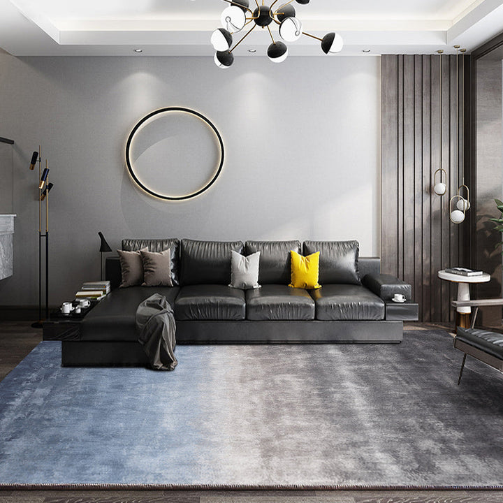 Lisslune | Industrial Solid Carpet Multi Color Synthetic Pet Friendly Anti-slip Machine Washable Carpet for Large Room