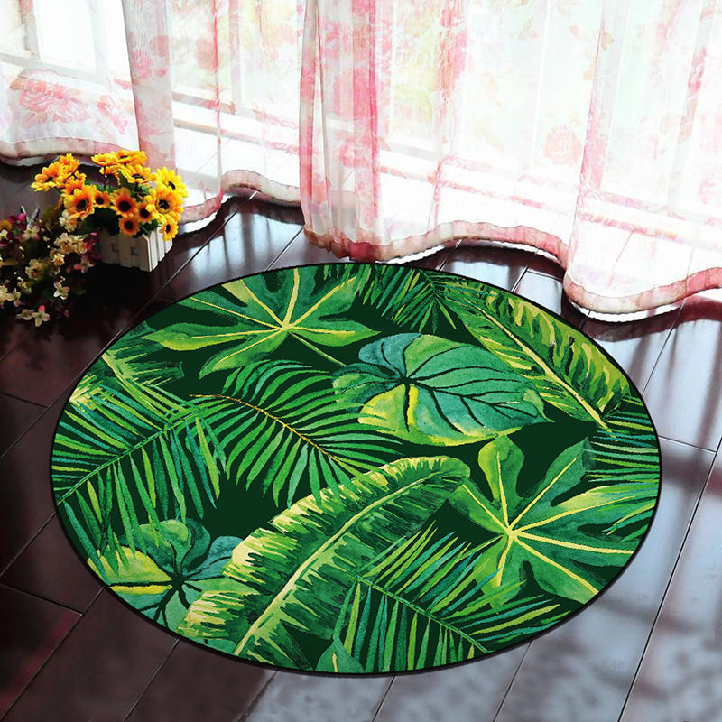 Lisslune | Scandinavian Bedroom Rug Multicolor 3D Graphic Print Rug Polyester Non-slip Pet-friendly Stain-resistant Floor Mat