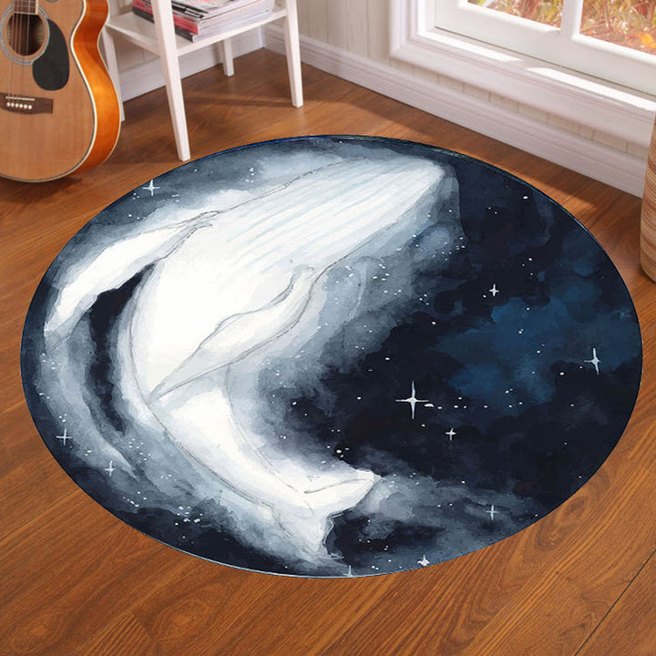 Lisslune | Multicolor Visual Deception Area Rug Polyester Novelty Carpet Washable Non-Slip Pet Friendly Carpet for Boys Room