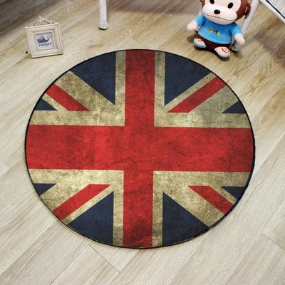 Lisslune | Unique 3D Cartoon Rug Multi Color Novelty Rug Polypropylene Non-Slip Back Stain Resistant Washable Rug for Bedroom