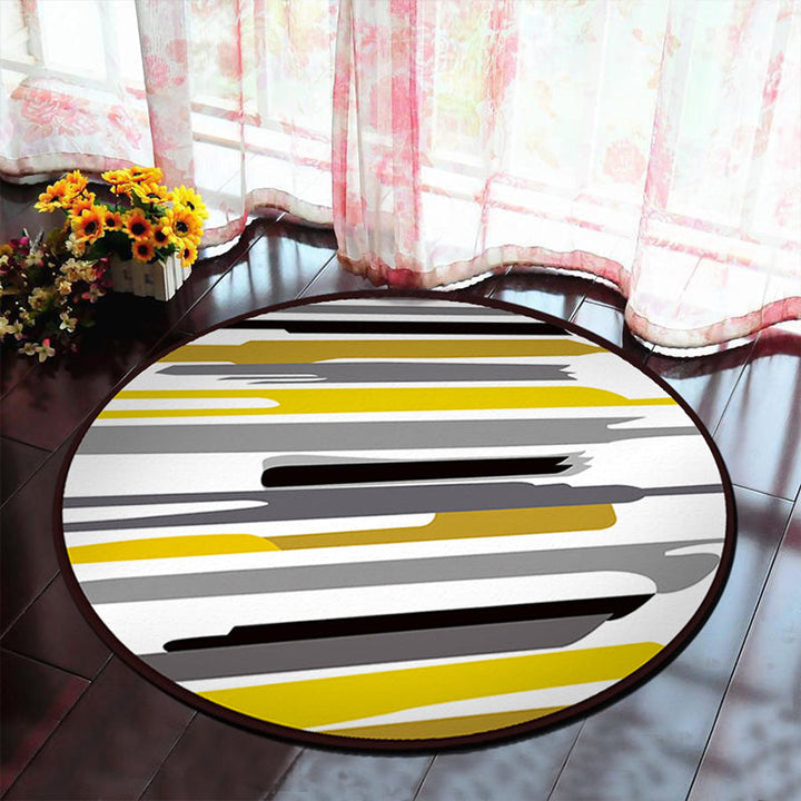 Lisslune | Unique 3D Cartoon Rug Multi Color Novelty Rug Polypropylene Non-Slip Back Stain Resistant Washable Rug for Bedroom