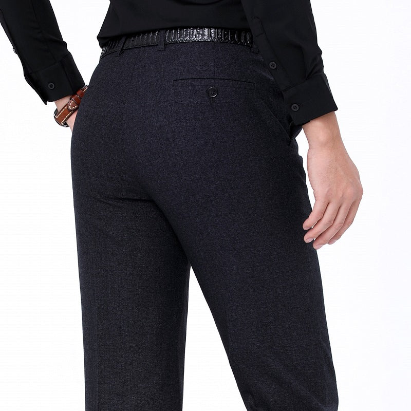 Men's elegant business pants with optimal comfort and slim fit Lisslune