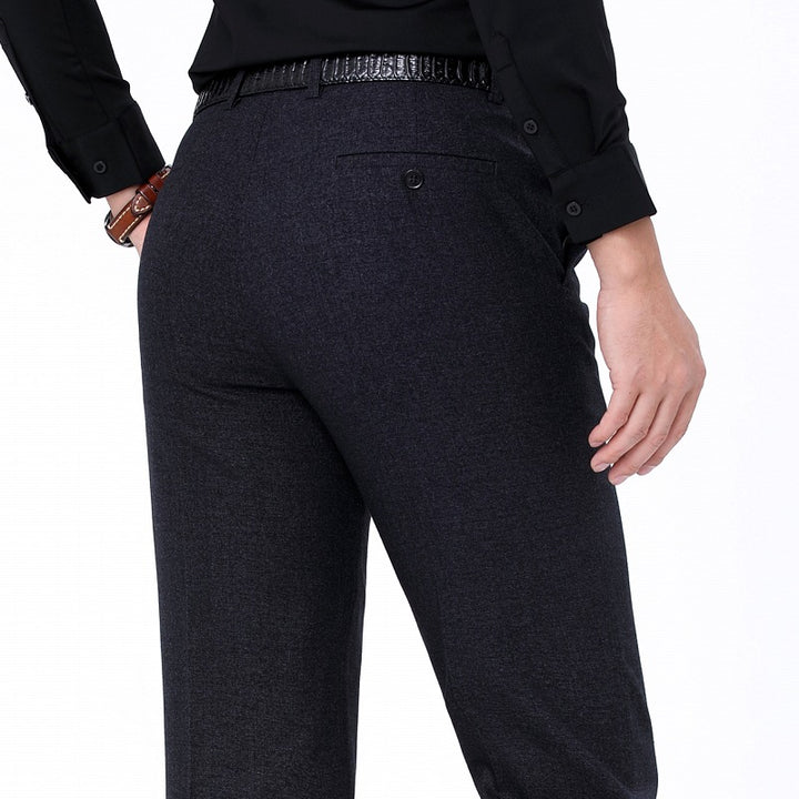 Men's elegant business pants with optimal comfort and slim fit Lisslune