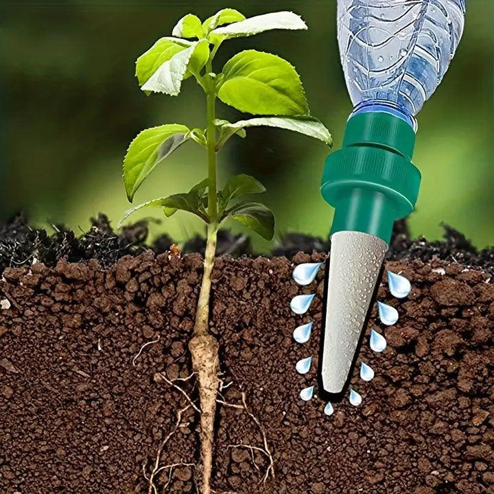 Lisslune | Self-watering spikes for plants – Automatic drip tips for bottles
