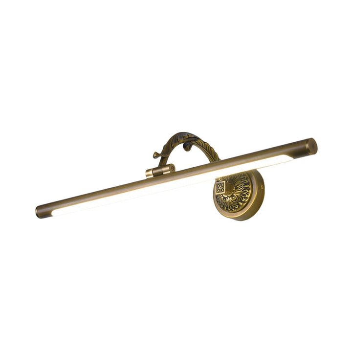 Skørter | 14"/18"/23" Wide Extended Vanity Lamp Traditional LED Metal Black/Antique Brass Wall Light Fixture for Bathroom
