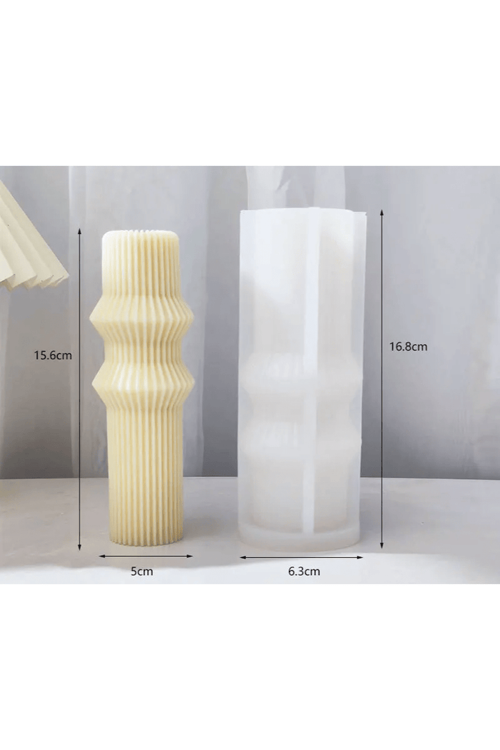 Lisslune | Roman column candle shape DIY