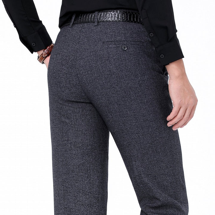Men's elegant business pants with optimal comfort and slim fit Lisslune