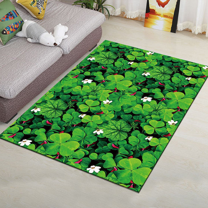 Lisslune | Multi-Color Modern Rug Polyester Digital Graphic Living Room Rug Non-Slip Back Pet-Friendly Washable Rug for Guest Room