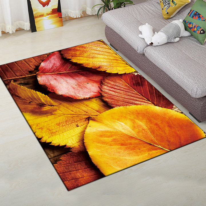 Lisslune | Multi-Color Modern Rug Polyester Digital Graphic Living Room Rug Non-Slip Back Pet-Friendly Washable Rug for Guest Room