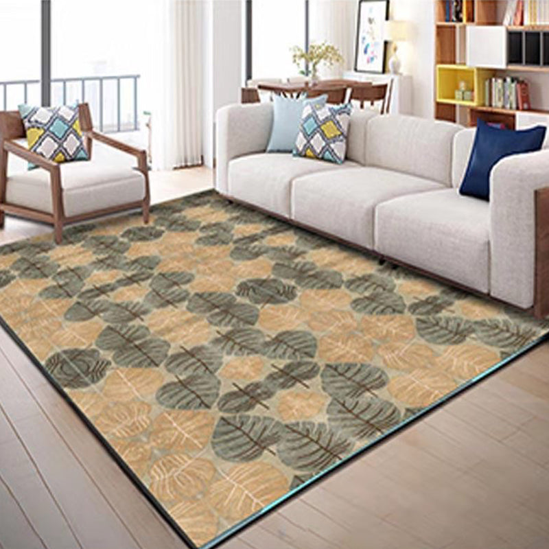 Lisslune | Multicolor 3D Illusion Geometry Rug Polyester Modernist Rug Non-Slip Pet-Friendly Machine Washable Rug for the Large Room