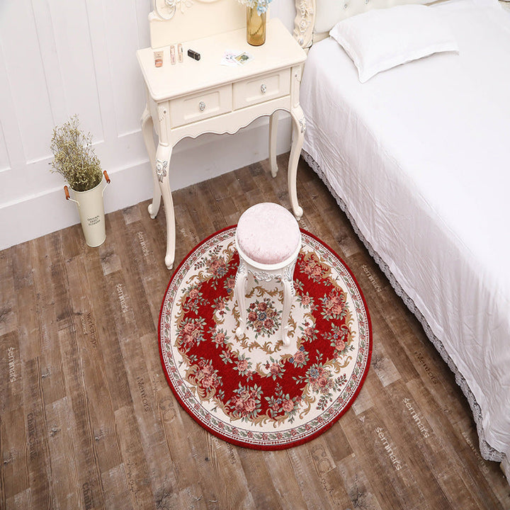 Lisslune | Classic traditional carpet multicolored washable dog-friendly non-slip carpet for bedrooms