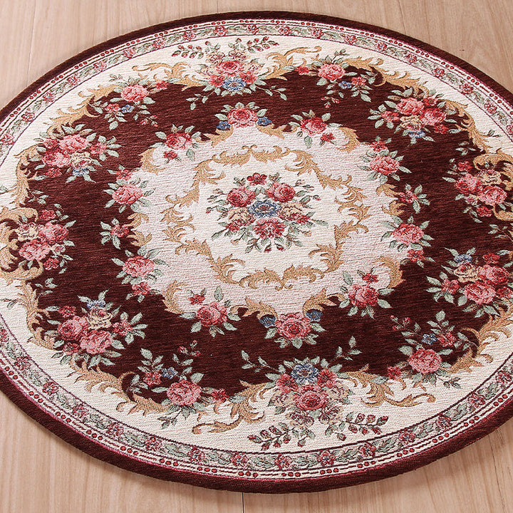 Lisslune | Classic traditional carpet multicolored washable dog-friendly non-slip carpet for bedrooms