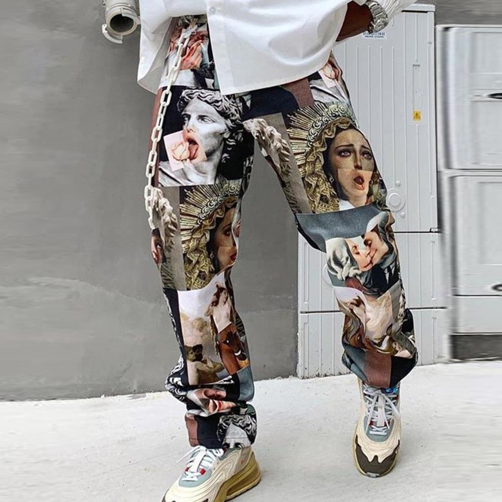 Men's airy summer pants made from breathable cotton Lisslune