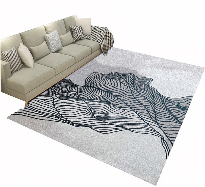 Lisslune | Fancy Victoria Rug Multi-Colored Flower Rug Non-Slip Washable Pet-Friendly Rug for the Living Room