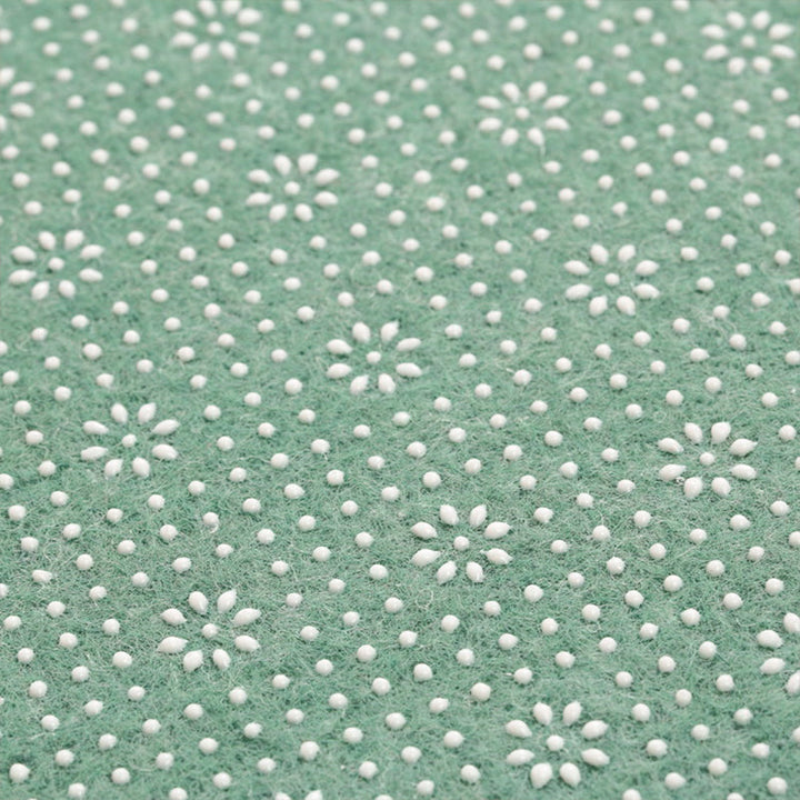 Lisslune | Victorian living room carpet Multicolored peony carpet Cotton Machine washable Non-slip back Carpet