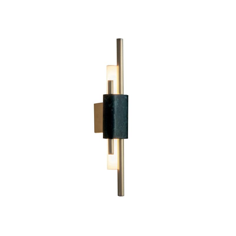Skørter | Rectangular Bedside Sconce Lighting Marble Minimalist LED Wall Lamp Fixture