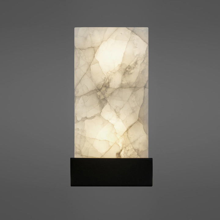 Lisslune | Nordic Style Right Shade Wall Lamp Mica Single Living Room Wall Mounted Light