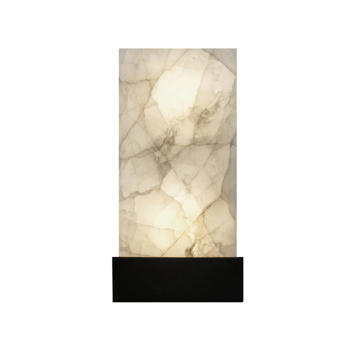 Lisslune | Nordic Style Right Shade Wall Lamp Mica Single Living Room Wall Mounted Light
