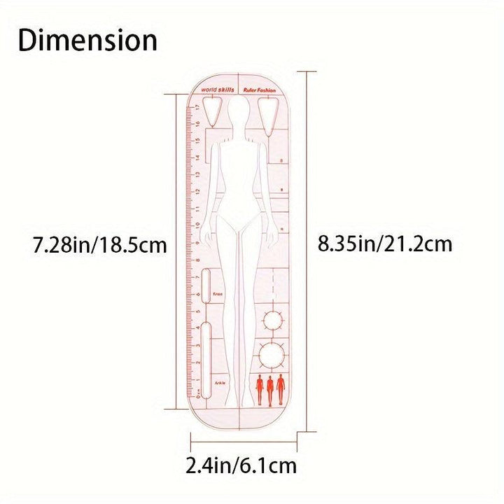 Lisslune | Fashion Technology Precision Measurement Toolkit - Competitive Ready Edition