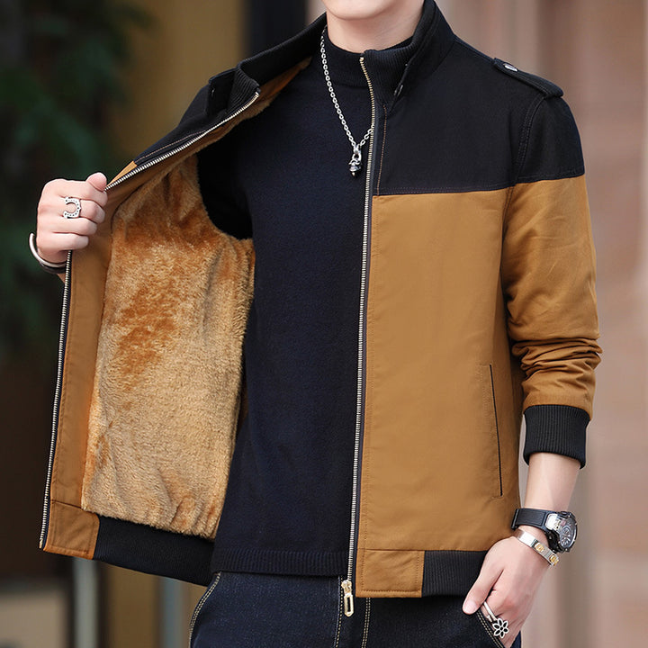 Men's Warm Transitional Jacket with Practical Inner Lining Lisslune