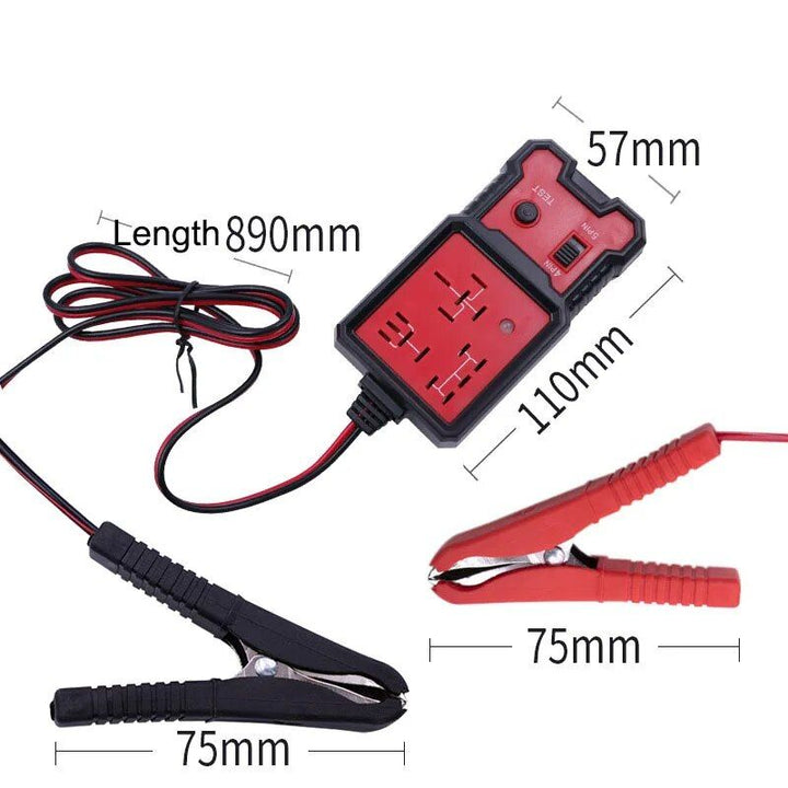 Lisslune | 12V Universal Car Relay Tester with LED Diagnostic Indicators