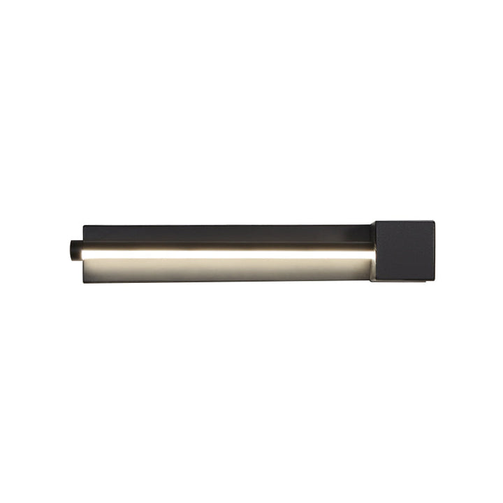 Lisslune | Adjustable acrylic-colored linear wall lamp Simplicity LED Black/White Wall-mounted light, Warm/White light