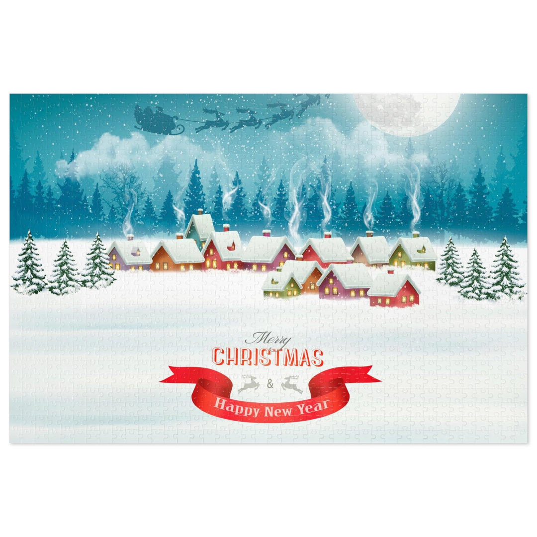 Lisslune | Holiday Joy Puzzle Collection - Perfect Family Activity for Christmas Fun