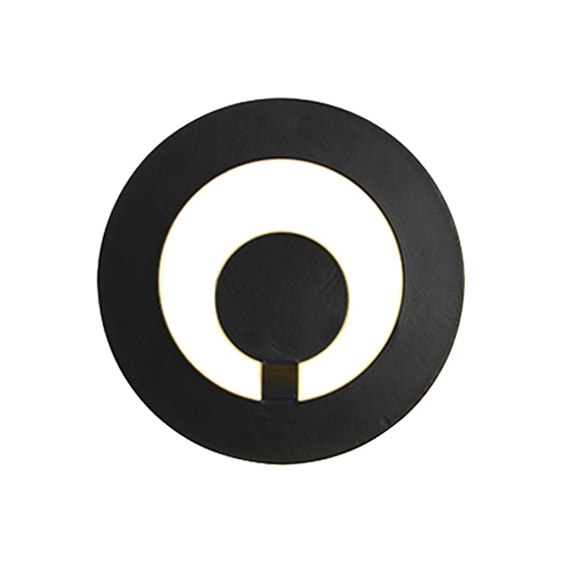 Lisslune | Black/White Super Thin Wall Light Modern Acrylic Living Room Wall Lamp, Warm/White Light