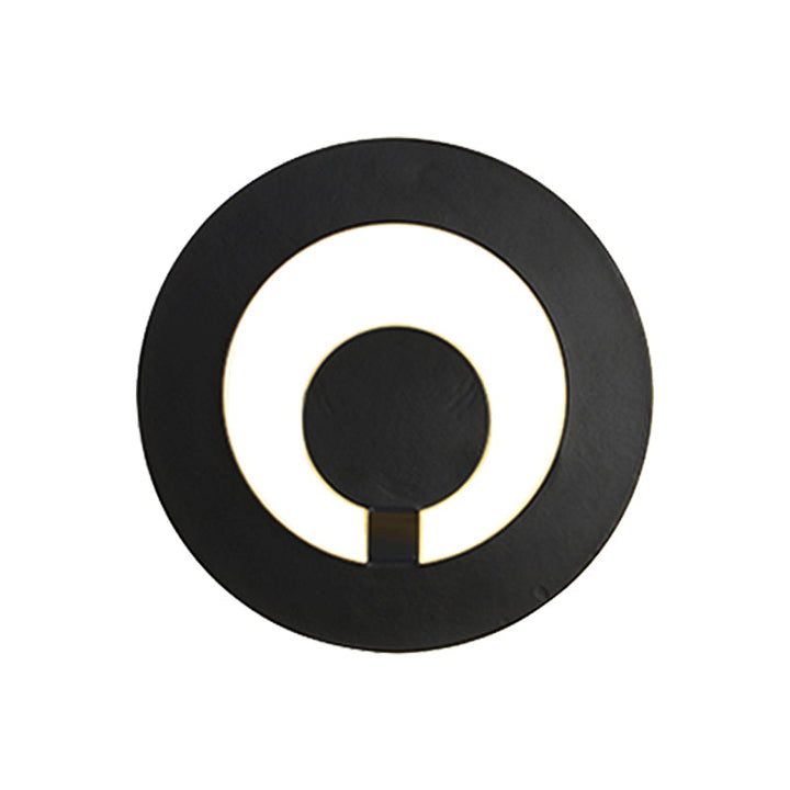 Lisslune | Black/White Super Thin Wall Light Modern Acrylic Living Room Wall Lamp, Warm/White Light