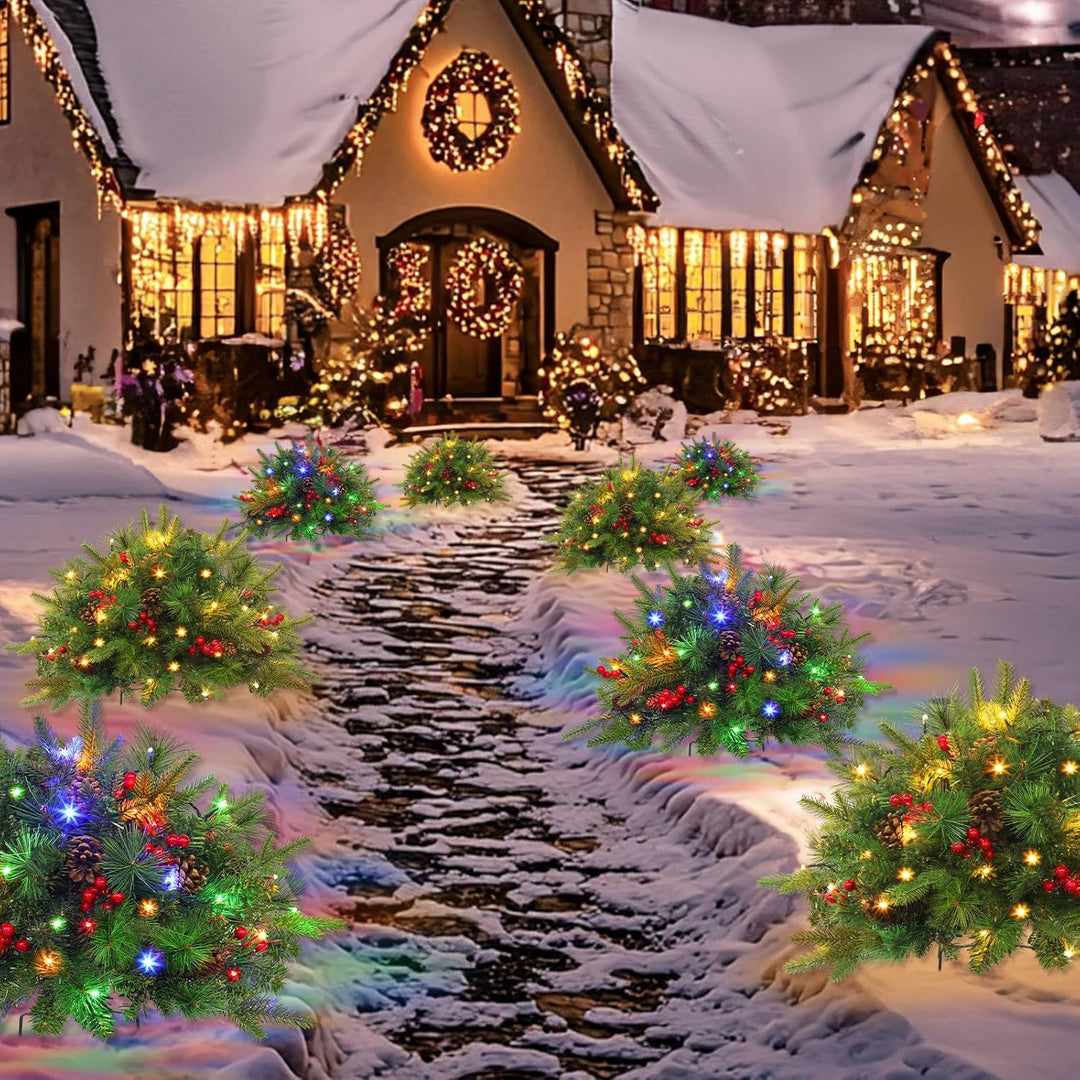 Lisslune | Pre-Lit Artificial Christmas Tree