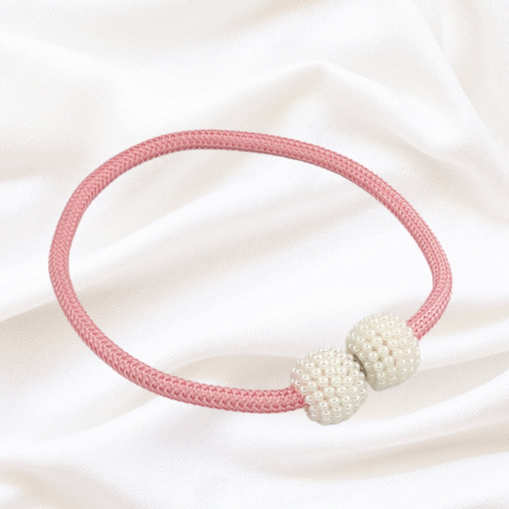 Lisslune | Magnetic Pearl Curtain Tie Back | 2pcs Set