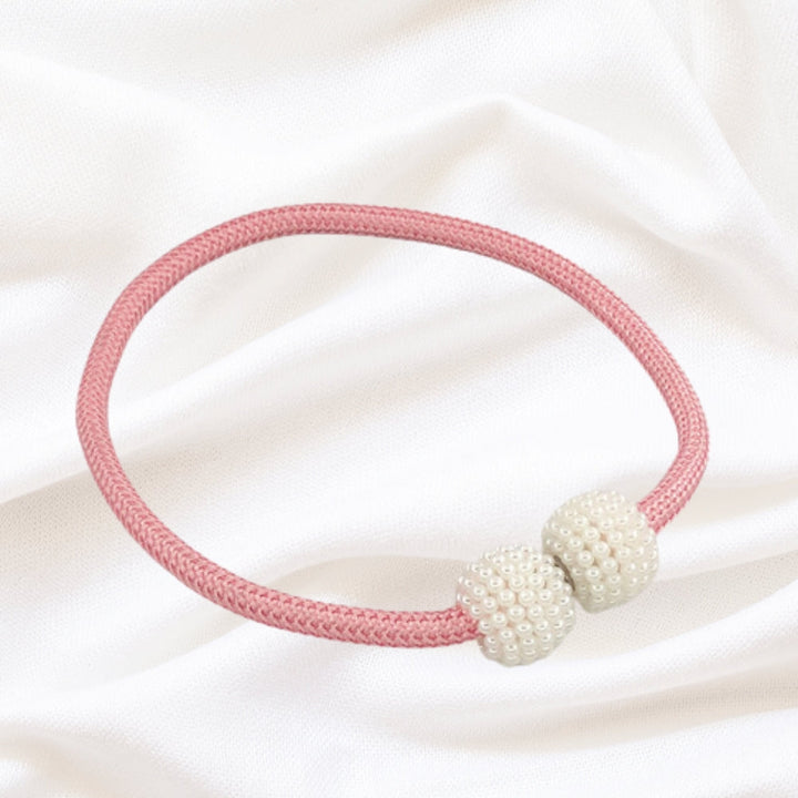 Lisslune | Magnetic Pearl Curtain Tie Back | 2pcs Set