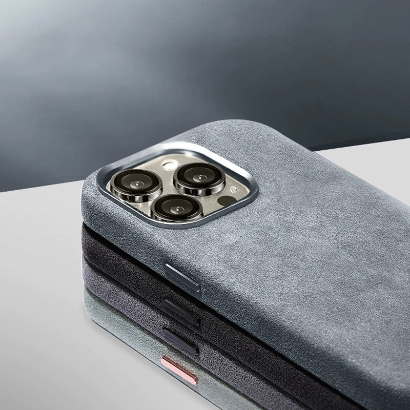 Lisslune | Italian Alcantara Magnetic Case for Iphone