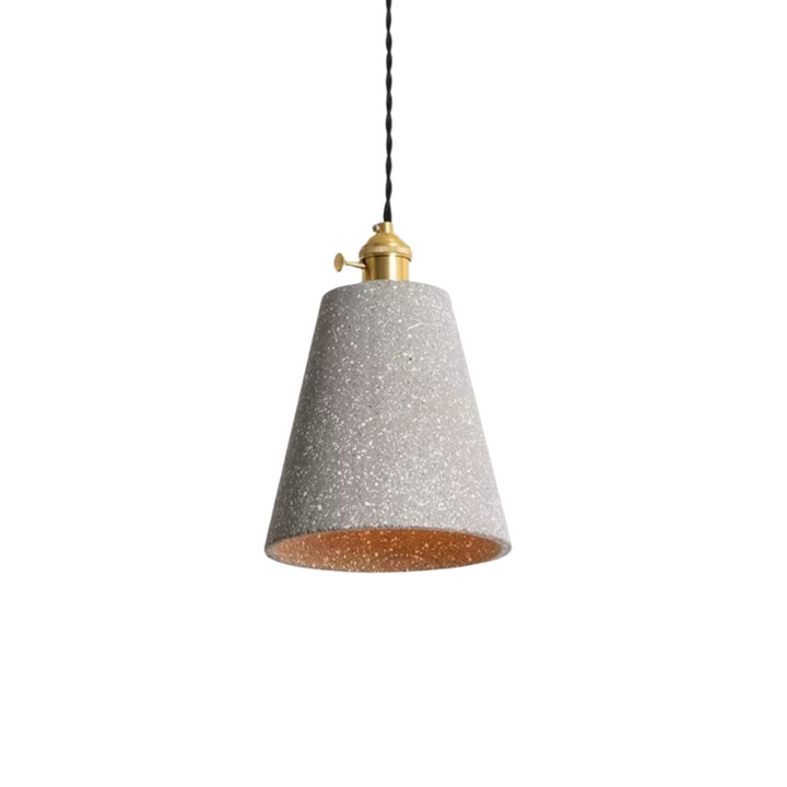 Lisslune | UrbanLume – Modern Cement Hanging Lamp
