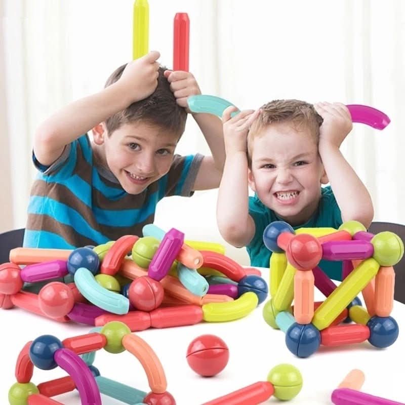 Lisslune | Magnetic creative sticks for imaginative building & learning