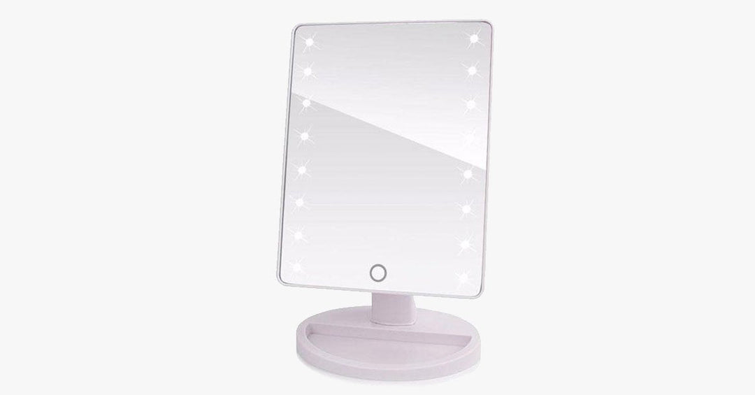 Lisslune | LED Sensor Makeup Mirror with 180-Degree Swivel Function - Use it your way