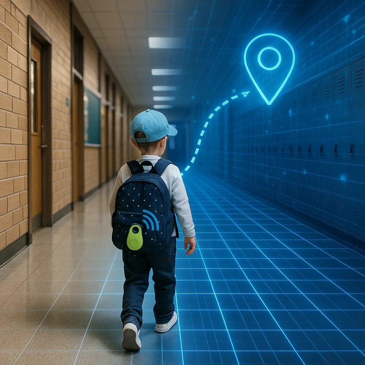 Lisslune | SafeTrack Mini GPS Tracker for Kids, Pets & Valuables