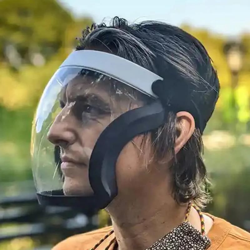 Lisslune | Full Face Protection Large Transparent Face Shield