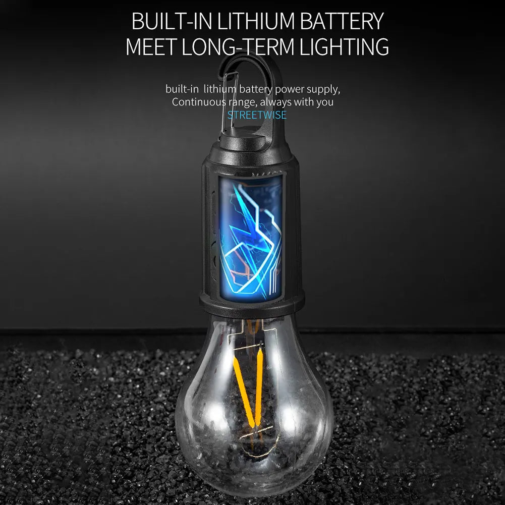 Lisslune | Outdoor Glow Multi-Scenario Hanging Light Bulbs