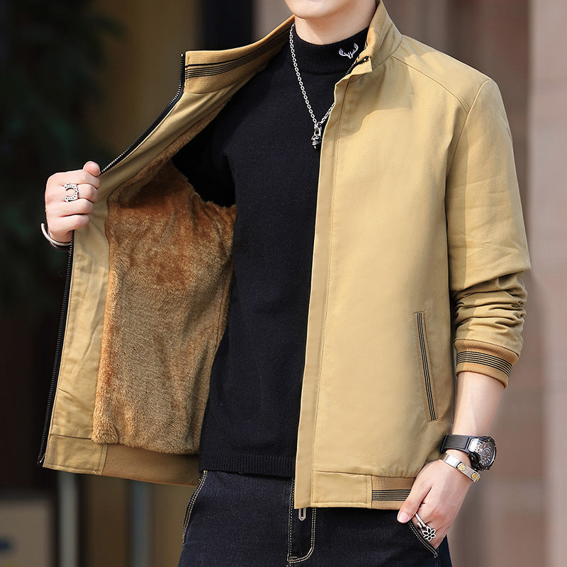 Men's Transitional Jacket with Warm Lining Lisslune
