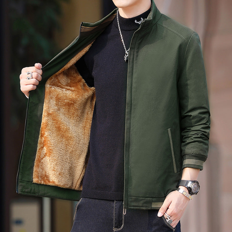 Men's Transitional Jacket with Warm Lining Lisslune
